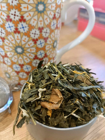 Thé Vert Mirabelle Exotique | Saveurs Alsace et Inde