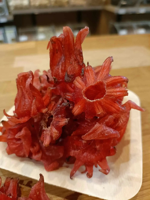 Fleur d'hibiscus déshydratée - sachet de 150g et 250g