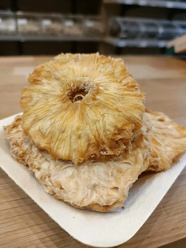 Ananas séchés sans sucre ajouté - La saveur pure du tropique