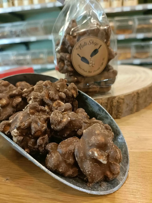 Rocher d’Arachides Chocolat au lait | Gourmandise croquante et fondante