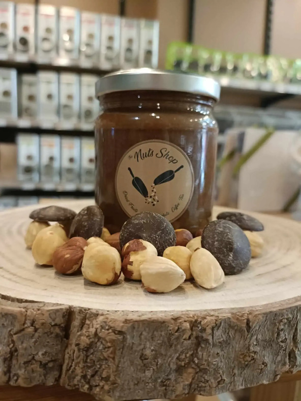 Pâte Noisettes 70% & Chocolat Noir 55% Artisanal