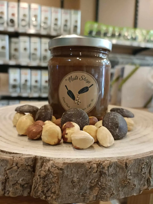 Pâte Noisettes 70% & Chocolat Noir 55% Artisanal