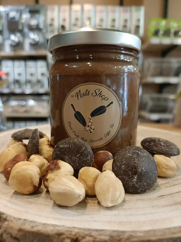 Pâte Noisettes 70% & Chocolat Noir 55% Artisanal