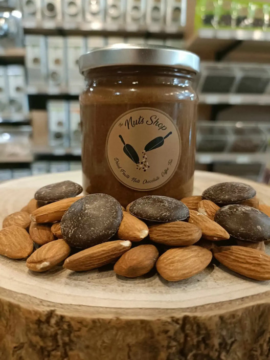 Pâte à Tartiner Amandes & Choco Noir Artisanale