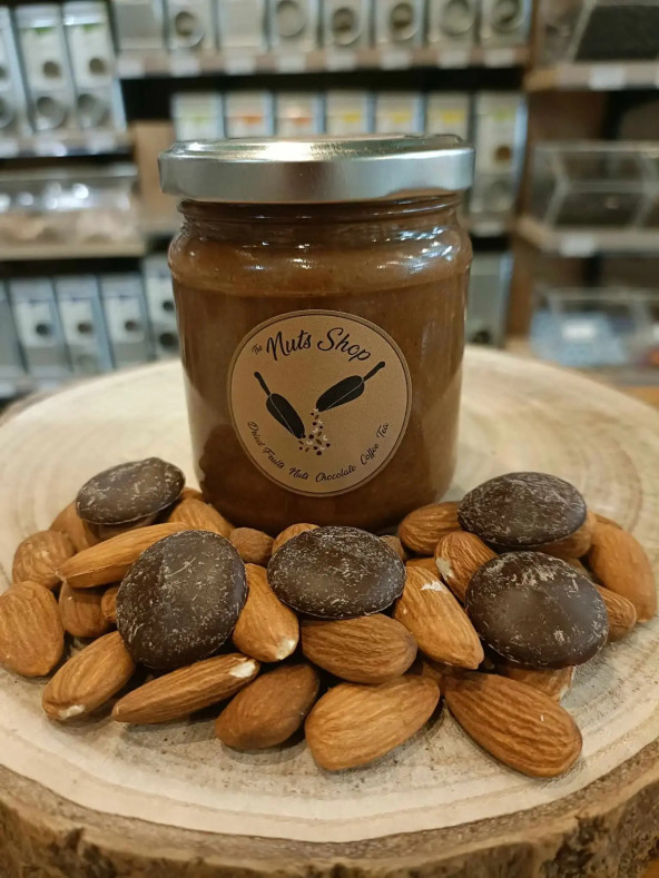 Pâte à Tartiner Amandes & Choco Noir Artisanale