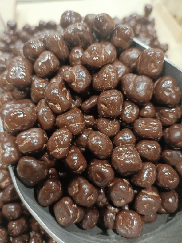 Coeur d'orange au chocolat noir