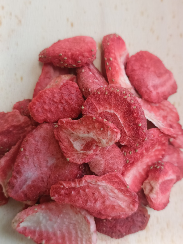 Fraise lyophilisée