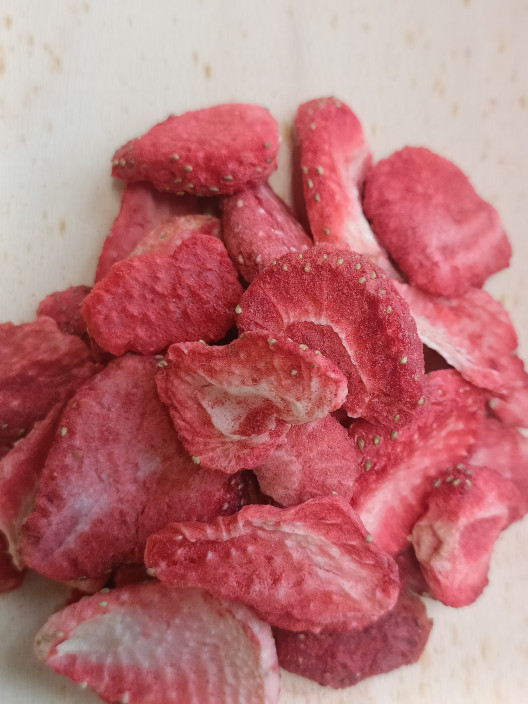 Fraise lyophilisée