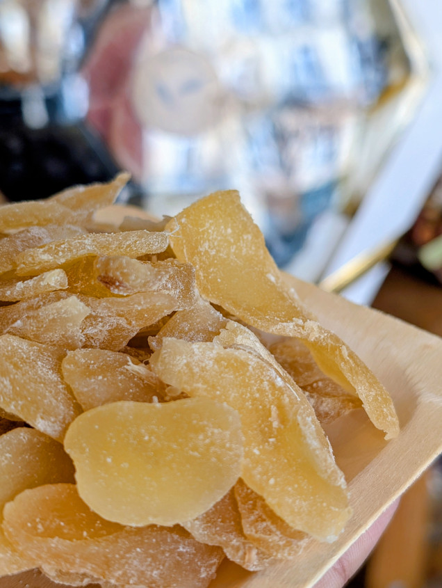 Gingembre en lamelle