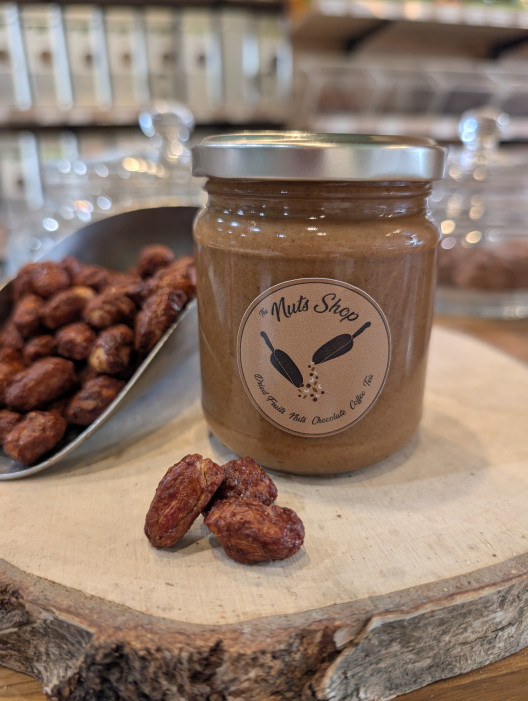 Praline de chouchou, pâte de praliné d'arachide