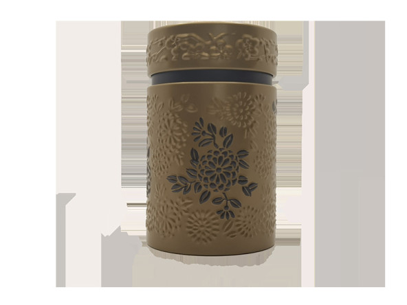 Boîte à thé Yumiki dorée 120g