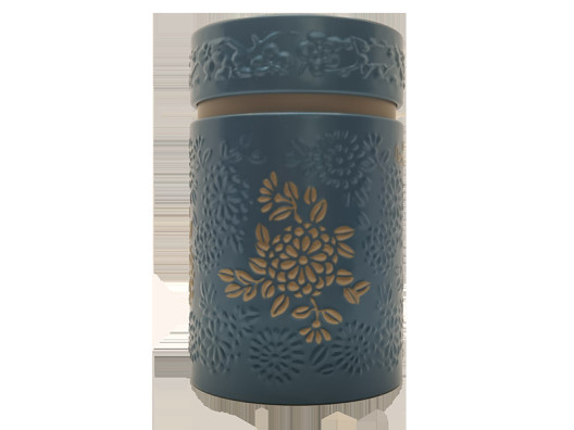 Boîte à thé Yumiki turquoise 120 g