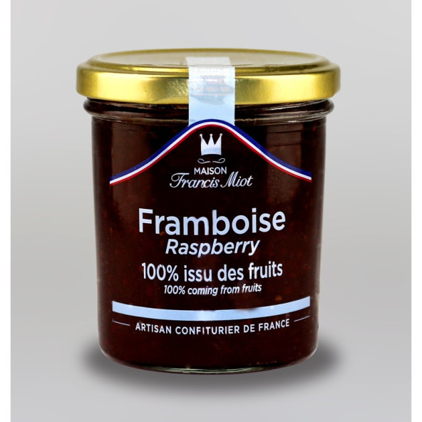 Confiture Framboise 100% Fruit - THE NUTS SHOP