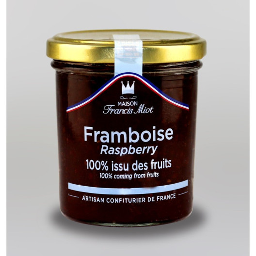 Confiture Framboise 100% Fruit - THE NUTS SHOP