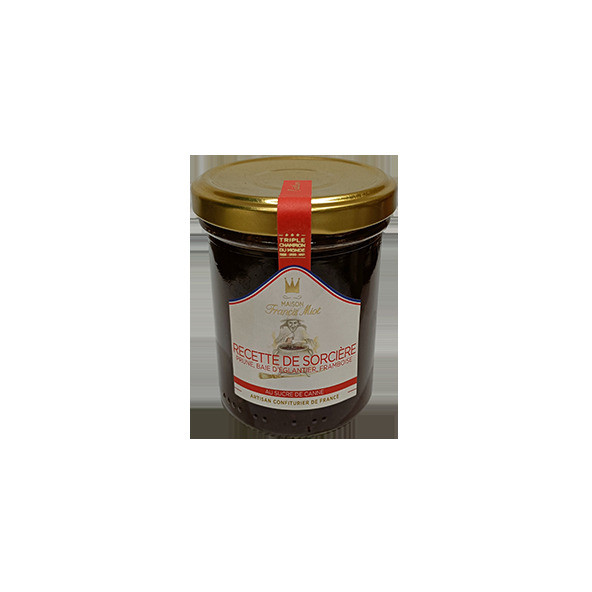 Confiture prune, baie et framboise : recette de Sorcière