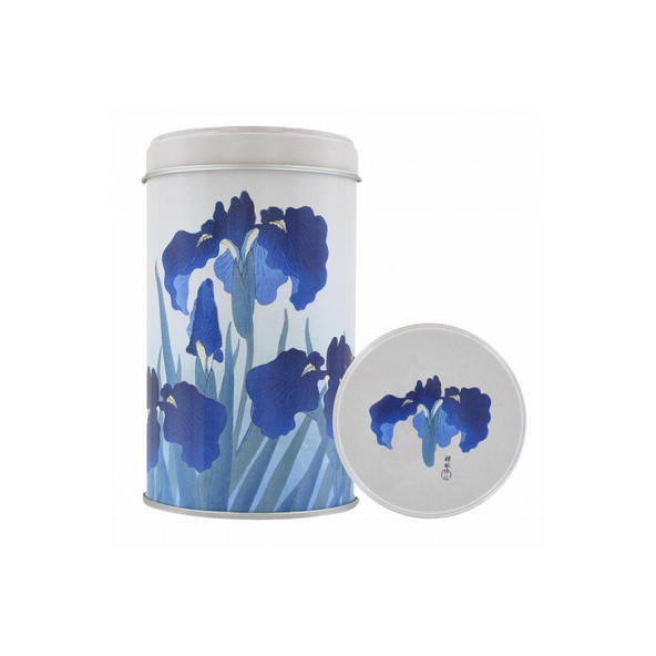 Boite à Thé Fleur Bleu