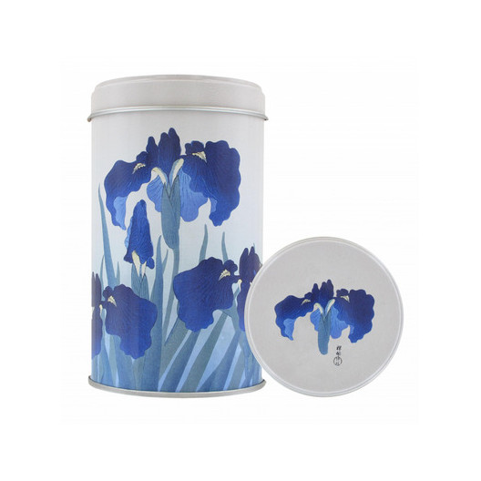 Boite à Thé Fleur Bleu