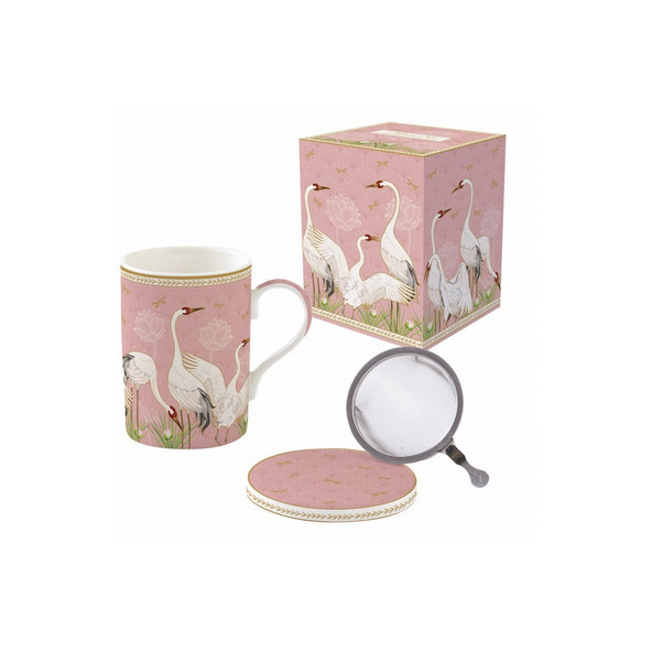 Coffret Tisanière GRUE BLANCHE