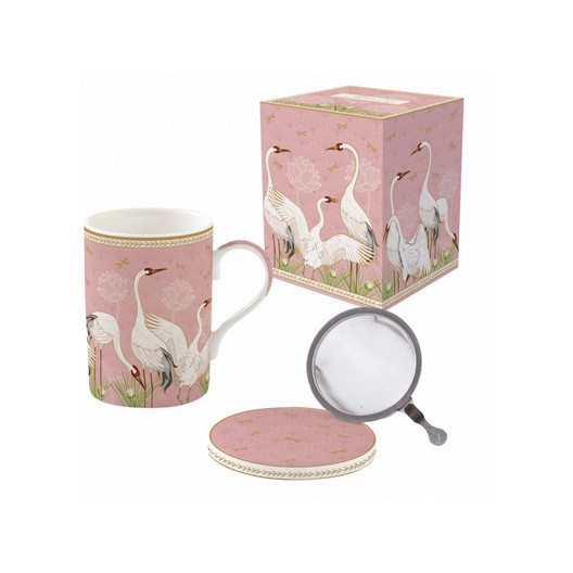 Coffret Tisanière GRUE BLANCHE