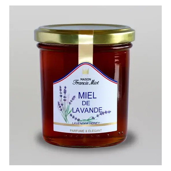 Miel de lavande 250g - saveur florale et délicate