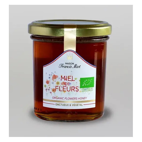 Miel de Fleurs Bio 250g - Achetez ce Délice Naturel Certifié Bio