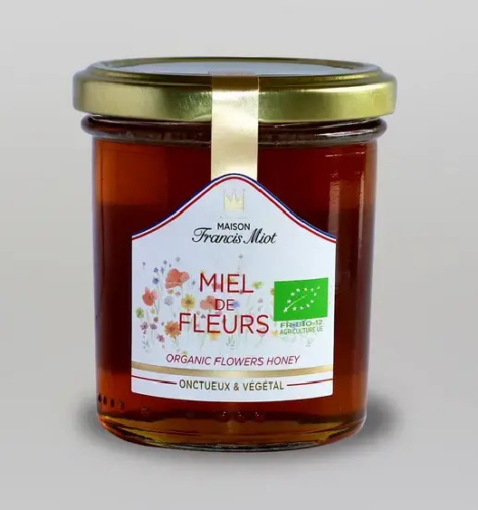 Miel de Fleurs Bio 250g - Achetez ce Délice Naturel Certifié Bio