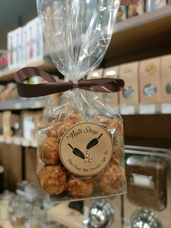 Noix de macadamia caramélisées faites maison