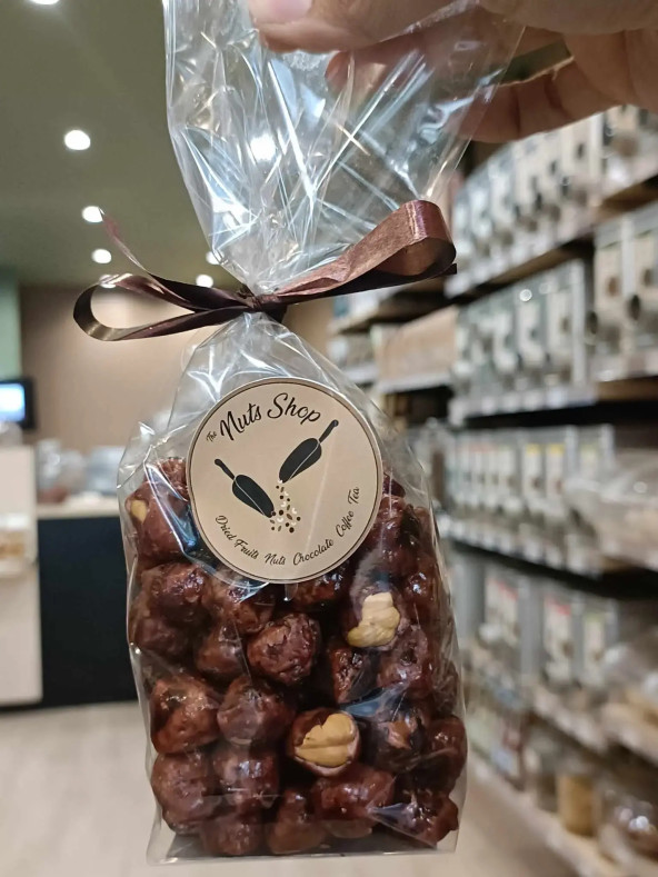 Noisettes caramélisées fait maison - snack gourmand et naturel