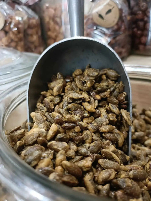 Graines de Courge Bio Caramélisées Fait Maison - The Nuts Shop