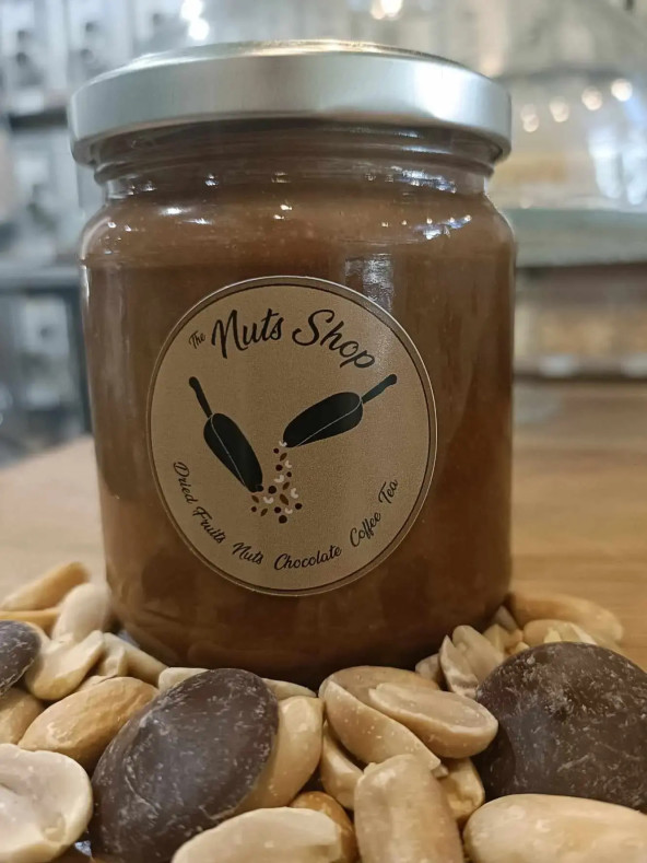 Pâte tartinable Arachides / Chocolat au Lait: Onctuosité & Gourmandise