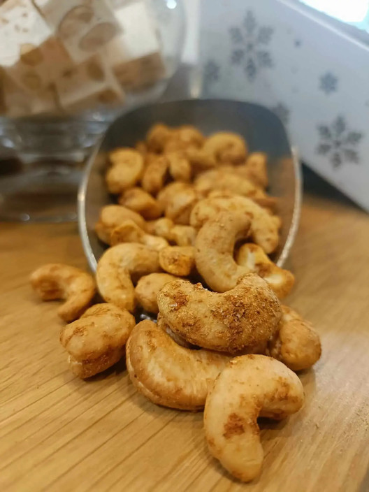 Noix de Cajou Tandoori - The Nuts Shop Bordeaux