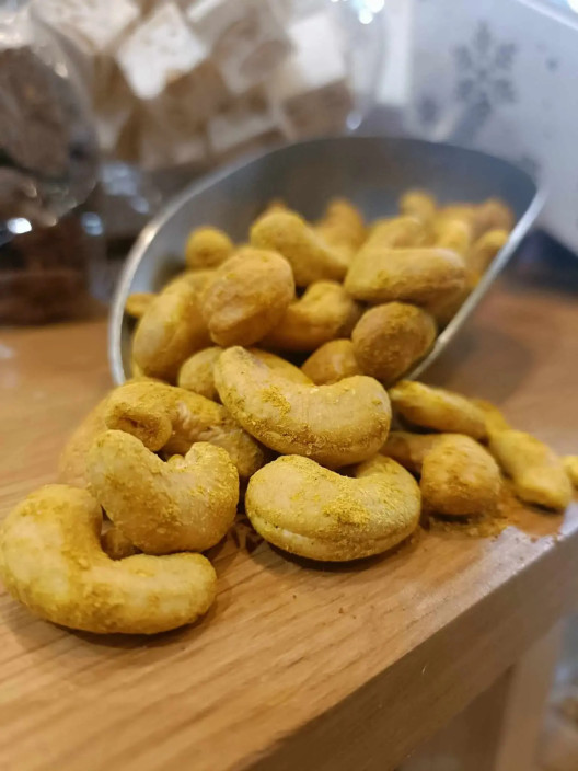 Noix de Cajou Curry Bio - The Nuts Shop Bordeaux