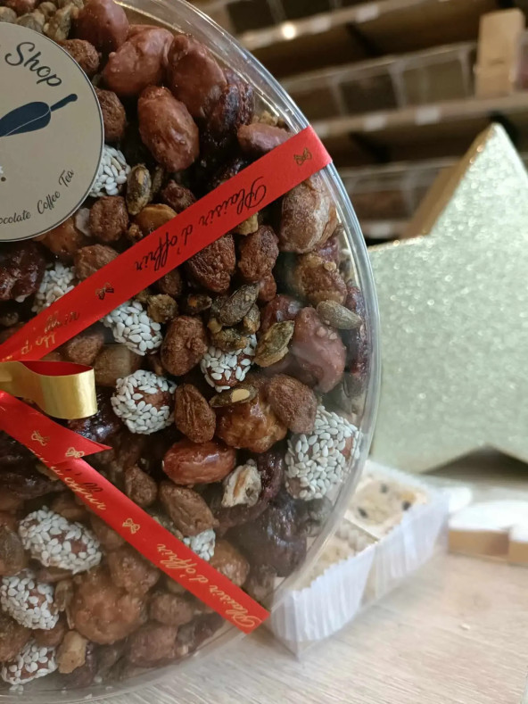 Coffret Mix Caramélisées Fait Maison 600g - Fruits Secs Artisanaux
