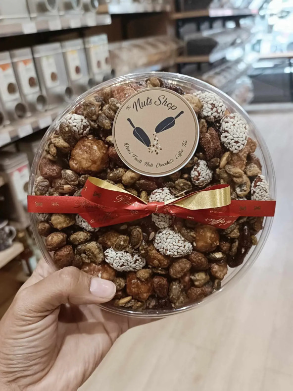 Coffret mix caramélisées 350g