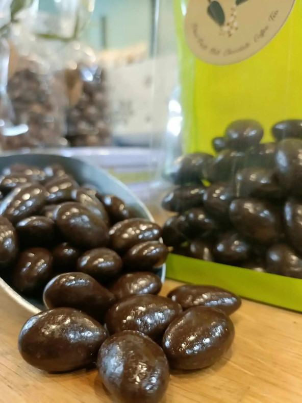 Amandes Chocolat Noir Extra Fin – Gourmandise croquante et cacaotée
