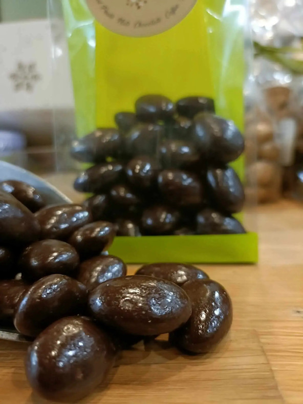 Amandes Chocolat Noir Extra Fin – Gourmandise croquante et cacaotée