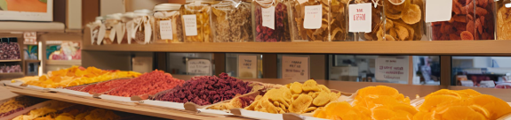 Fruits secs en vrac : achetez dattes et noix dès 250 g
